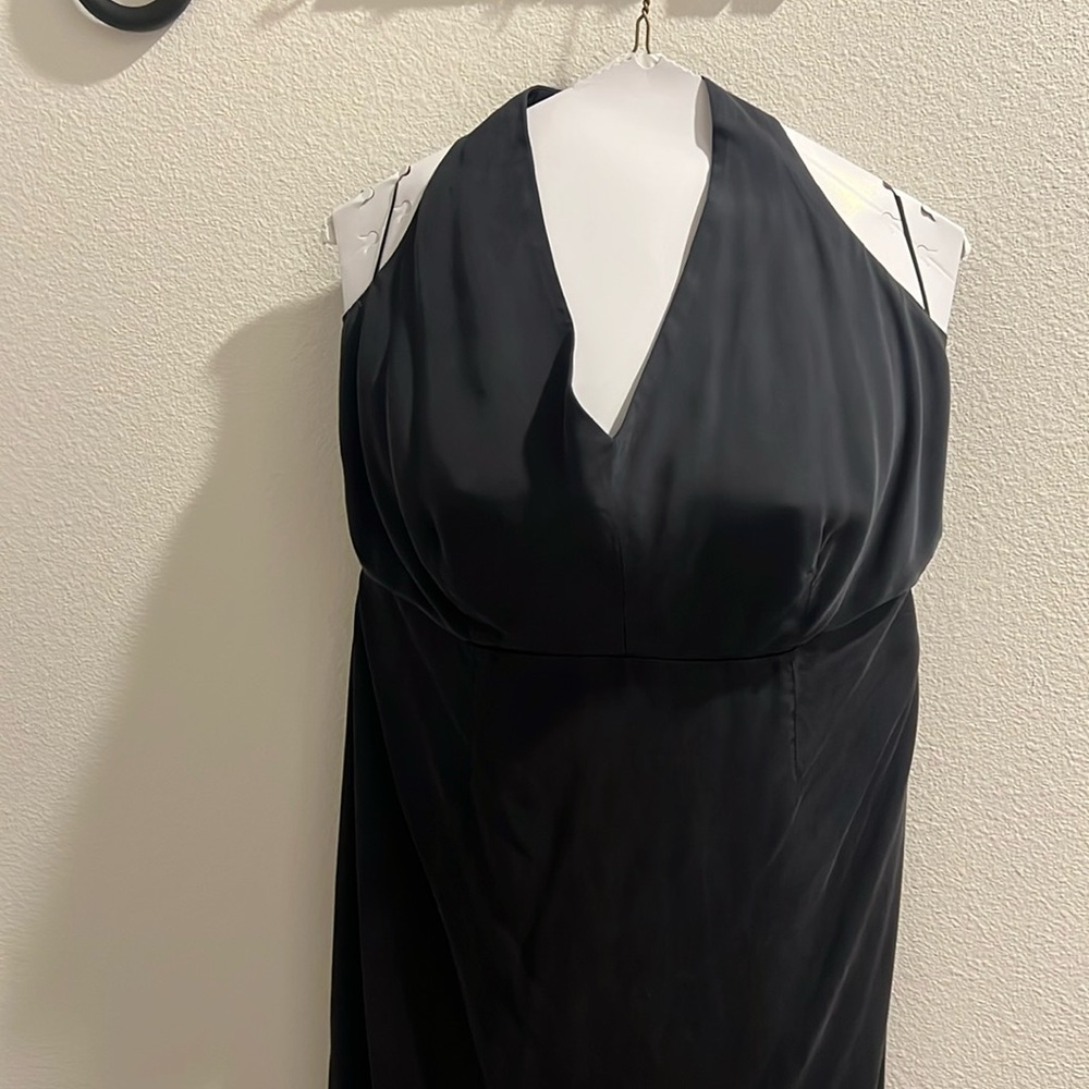 Black Backless Dress